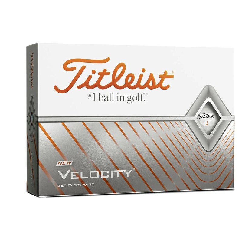 Titleist Velocity Golf Balls, White, (One Dozen) - Image 2
